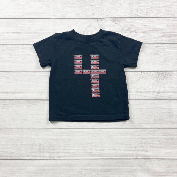 Rabbit Skins Custom Fire Birthday Shirt - Picture 1 of 3